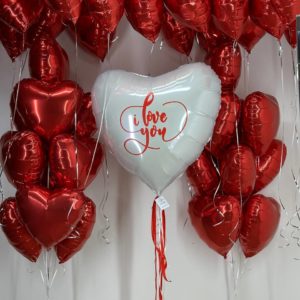 Шарики для влюбленных Love you