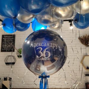 Шарики на день рождения для мужчины на 36 лет