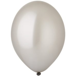 Шар 30 см, Серебро, Металлик, Belball,