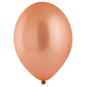 Шар 30 см, Розовое золото, Металлик, Belball