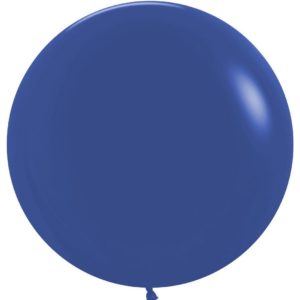 Шар гигант Синий, royal blue, 60 см