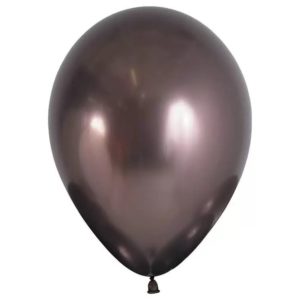 Шар 30 см Хром Трюфель (976)